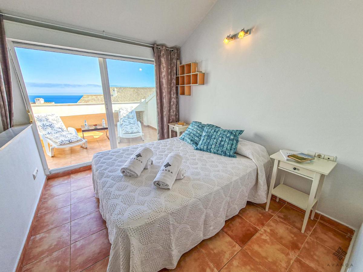 Appartamento A005 - Ático dúplex en el centro de Altea con vistas parciales al mar Esterno foto