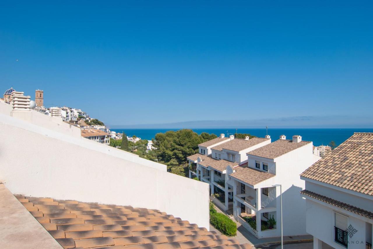 Appartamento A005 - Ático dúplex en el centro de Altea con vistas parciales al mar Esterno foto