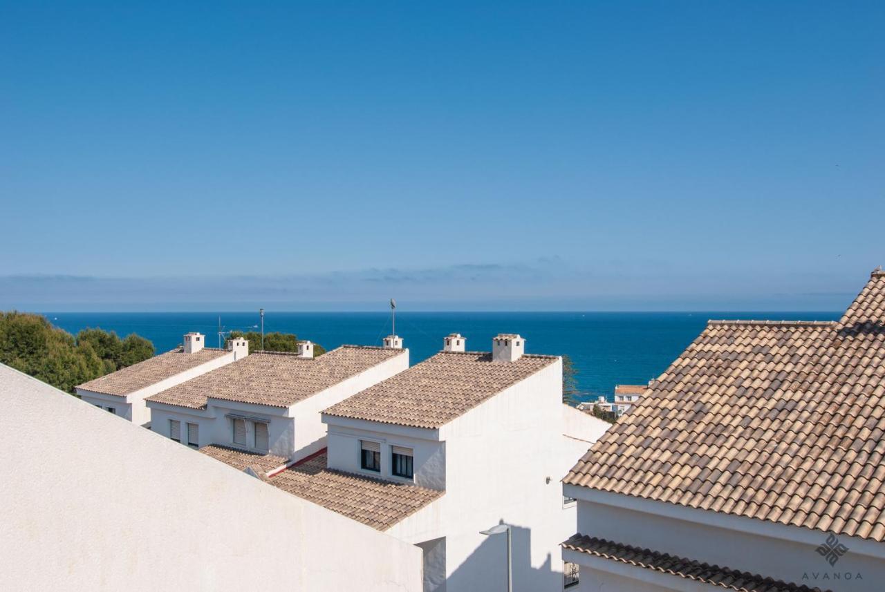 Appartamento A005 - Ático dúplex en el centro de Altea con vistas parciales al mar Esterno foto