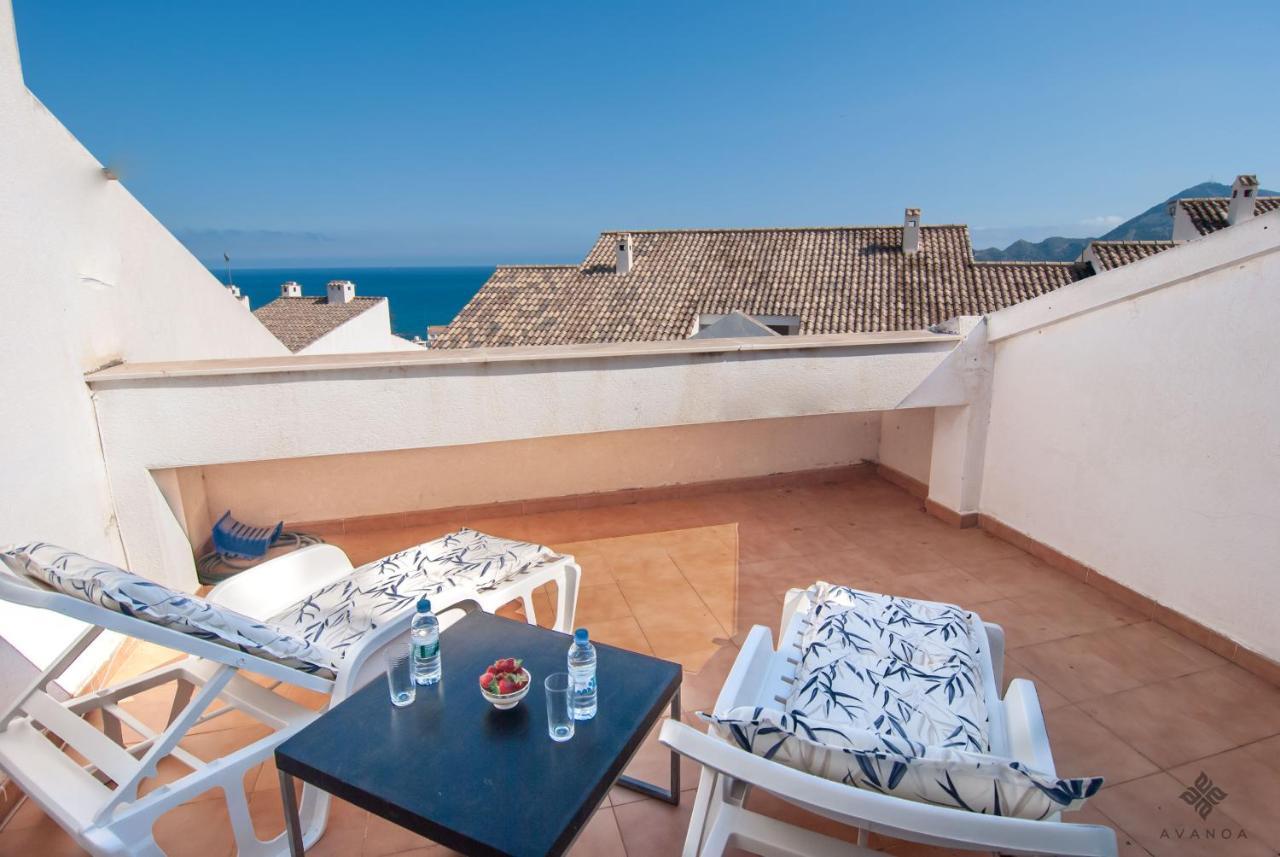 Appartamento A005 - Ático dúplex en el centro de Altea con vistas parciales al mar Esterno foto